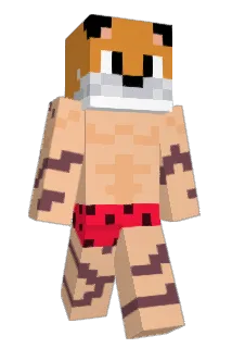 Glu3st1ck Minecraft avatar full body