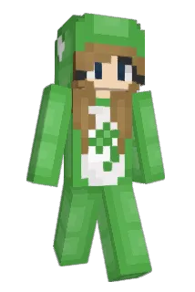 Gluecksblatt Minecraft avatar full body