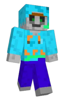 Glunox Minecraft avatar full body