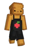 Gluten Minecraft avatar full body