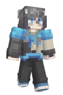 Glycemie Minecraft avatar full body