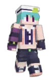 Glyphony Minecraft avatar full body