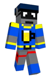 GnF_SlyCooper Minecraft avatar full body