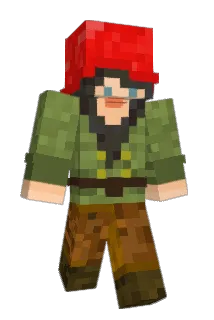 GnomeCap Minecraft avatar full body