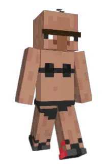 Gnoming Minecraft avatar full body