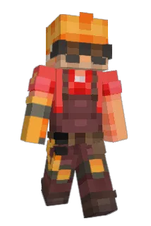 GoBrrrrrr Minecraft avatar full body