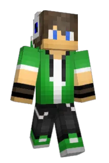 Goalkapper Minecraft avatar full body