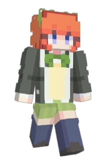 GoatsubaNakano Minecraft avatar full body
