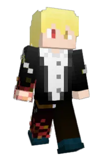 Godmanghost Minecraft avatar full body