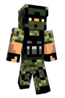 Godsworder Minecraft avatar full body