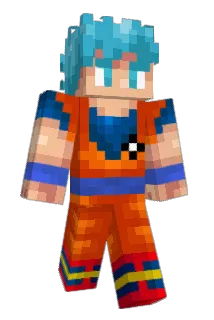 Gogoku Minecraft avatar full body
