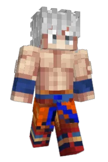 GokuFlayer Minecraft avatar full body