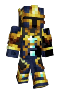 Gold560 Minecraft avatar full body