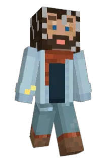 Gold_John Minecraft avatar full body