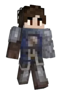 Gold_san Minecraft avatar full body