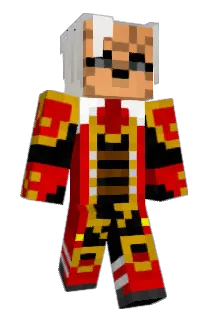 Golddess Minecraft avatar full body