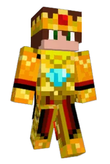 GoldenDX Minecraft avatar full body