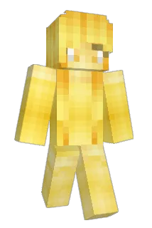 GoldenGalHD Minecraft avatar full body