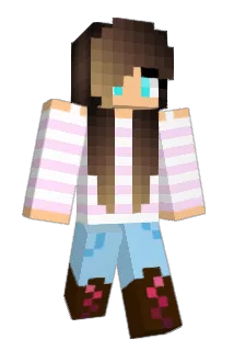 GoldenGirl234 Minecraft avatar full body