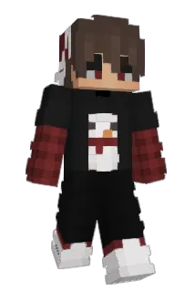 GoldenHustling Minecraft avatar full body