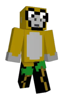 GoldenKish Minecraft avatar full body