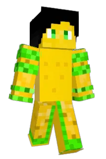 GoldenReinka Minecraft avatar full body