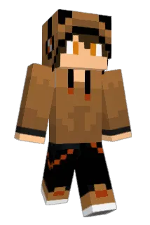 GoldenTech Minecraft avatar full body