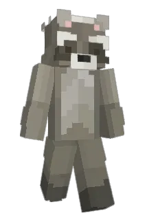 GoldenTrashPanda Minecraft avatar full body