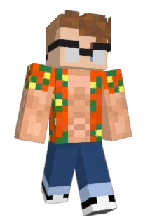 GoldenW0LF3 Minecraft avatar full body
