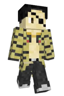 GoldenZero8 Minecraft avatar full body