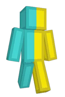 Golden_N_Diamond Minecraft avatar full body