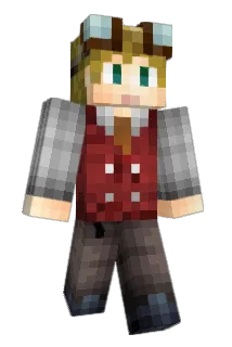Goldenblox Minecraft avatar full body
