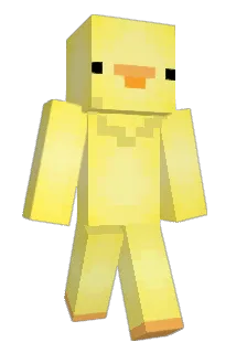 Goldenduckk Minecraft avatar full body