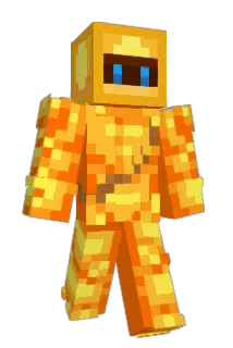 Goldenite1 Minecraft avatar full body