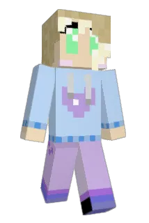 GoldieCraft8 Minecraft avatar full body