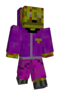 GoldieGames Minecraft avatar full body