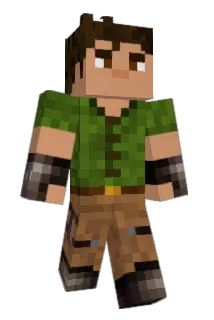 GoldieRex Minecraft avatar full body