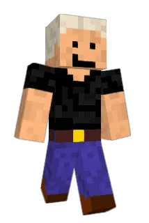 Goldine Minecraft avatar full body
