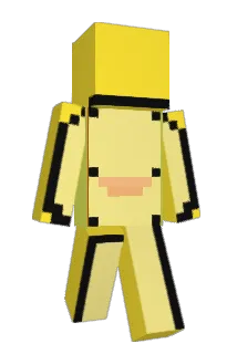 Goldlake Minecraft avatar full body