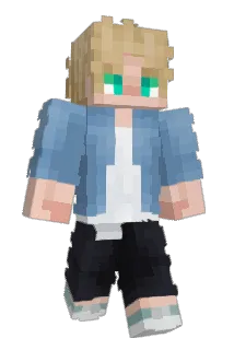 Goldprinz Minecraft avatar full body