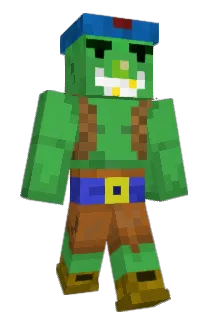 Golduh Minecraft avatar full body