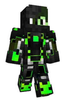 Golem_noir Minecraft avatar full body