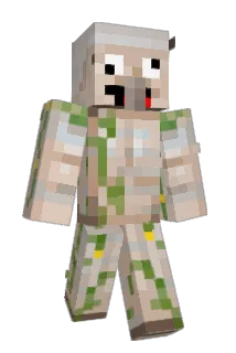 Golemiarz Minecraft avatar full body