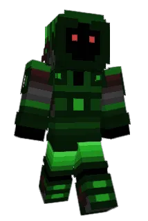 Golldn Minecraft avatar full body