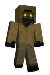 Golom Minecraft avatar full body