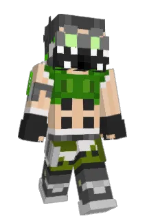 Golvet Minecraft avatar full body