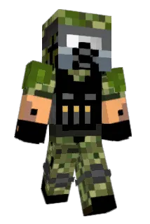Gom3su Minecraft avatar full body