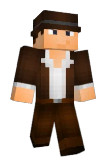 Gonzoface Minecraft avatar full body