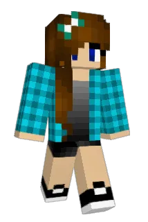 GooPanda Minecraft avatar full body