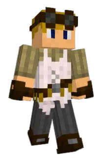 GoogleMail Minecraft avatar full body